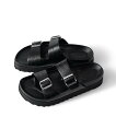 【SALE/40%OFF】Subciety CROCODILE SANDALS サブサエティ シューズ・靴 サンダル ブラック【送料無料】