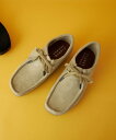 CITEN <Clarks>Wallabee ワラビー シテン シューズ・靴 モカシン・デッキシューズ ブラック ベージュ【送料無料】