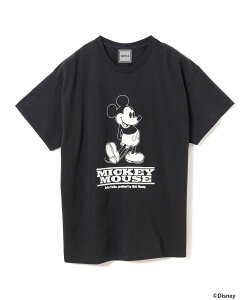 BEAMS T WIFFLE / Mickey Mouse T-shirt ӡॹT ȥåץ åȥT ֥å̵