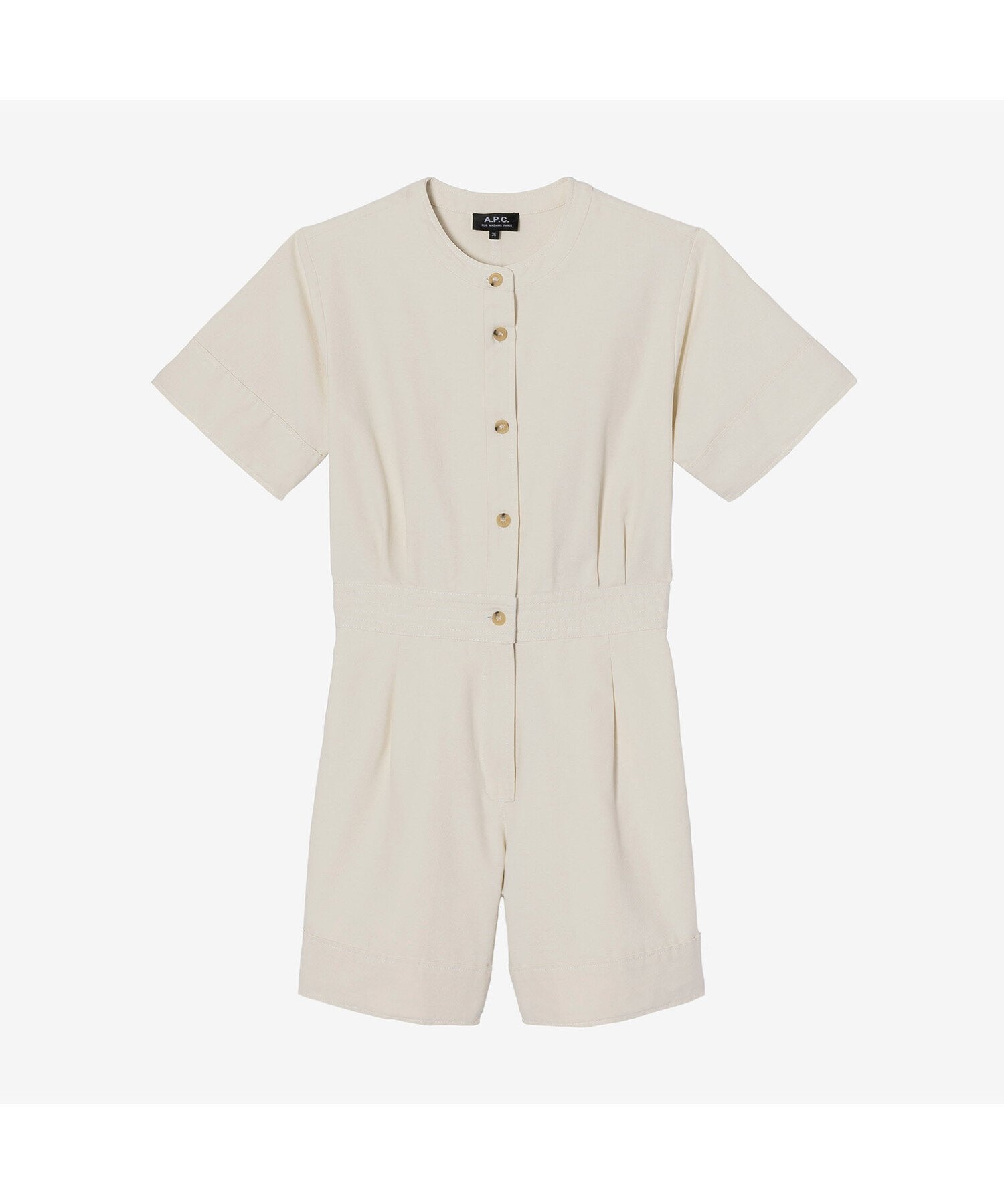 A.P.C. Ronda コンビネゾン アー・ぺー・セー オールインワン・オーバーオール その他のオールインワン・オーバーオール ホワイト【送料無料】