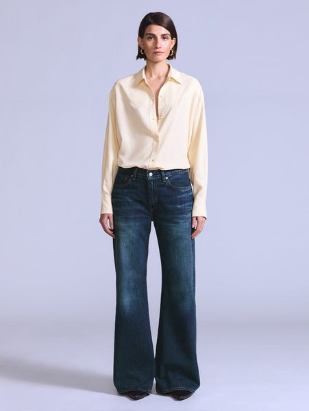 Levi's BLUETAB(TM) CARVE リラックスジーンズ ミディアムインディゴ MADE IN JAPAN リーバイス パンツ ジーンズ・デニムパンツ ネイビー【送料無料】