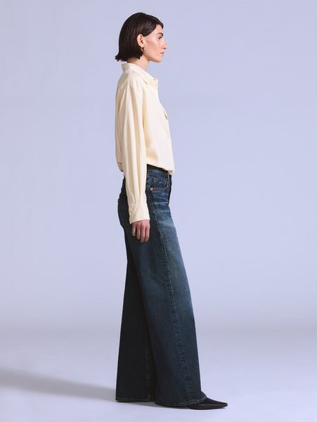 Levi's BLUETAB(TM) CARVE リラックスジーンズ ミディアムインディゴ MADE IN JAPAN リーバイス パンツ ジーンズ・デニムパンツ ネイビー【送料無料】