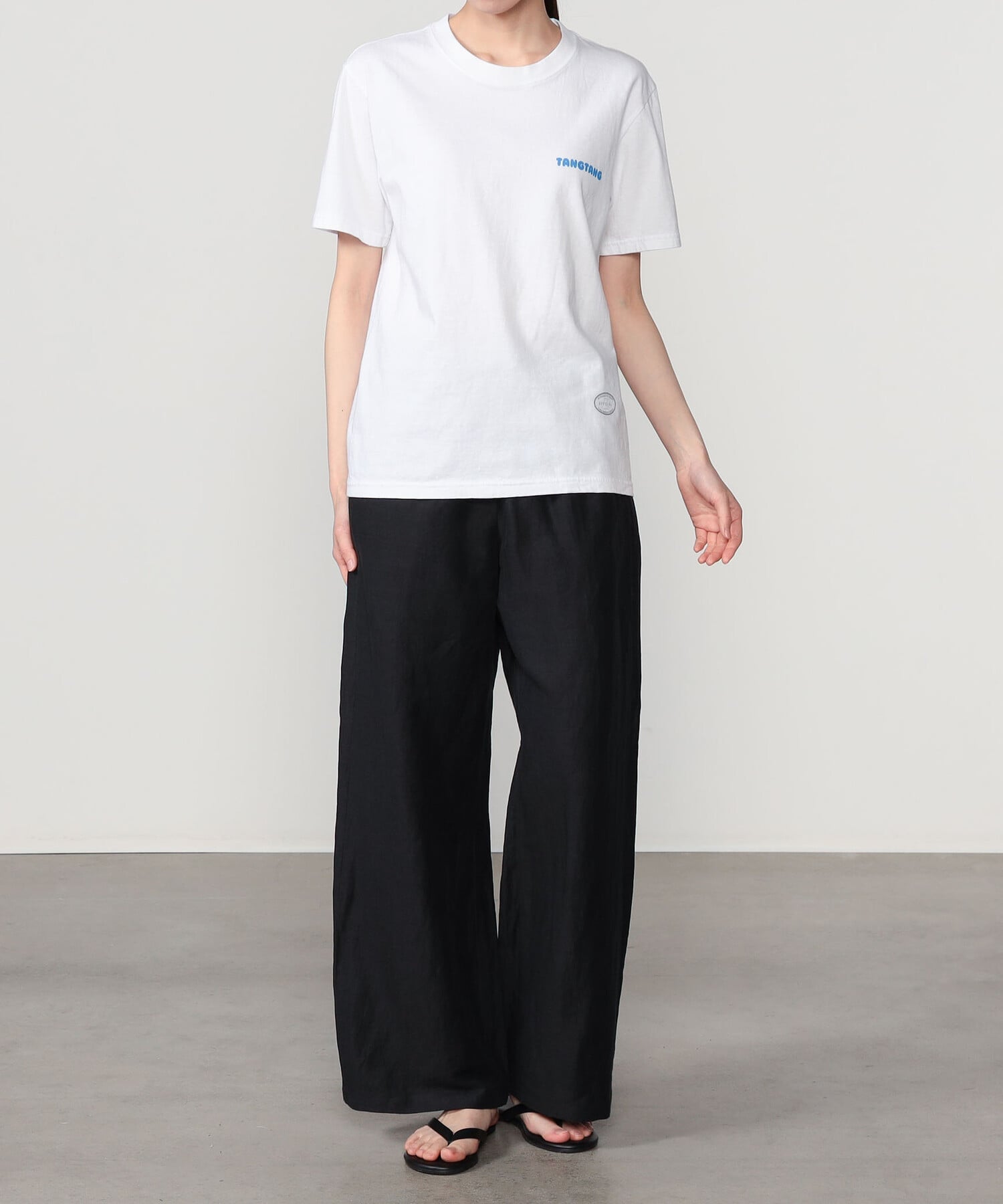 Bshop TANGTANG ｜ 半袖Tシャツ TANGTANG SKY BLUE WOMEN ビショップ トップス カットソー・Tシャツ ホワイト