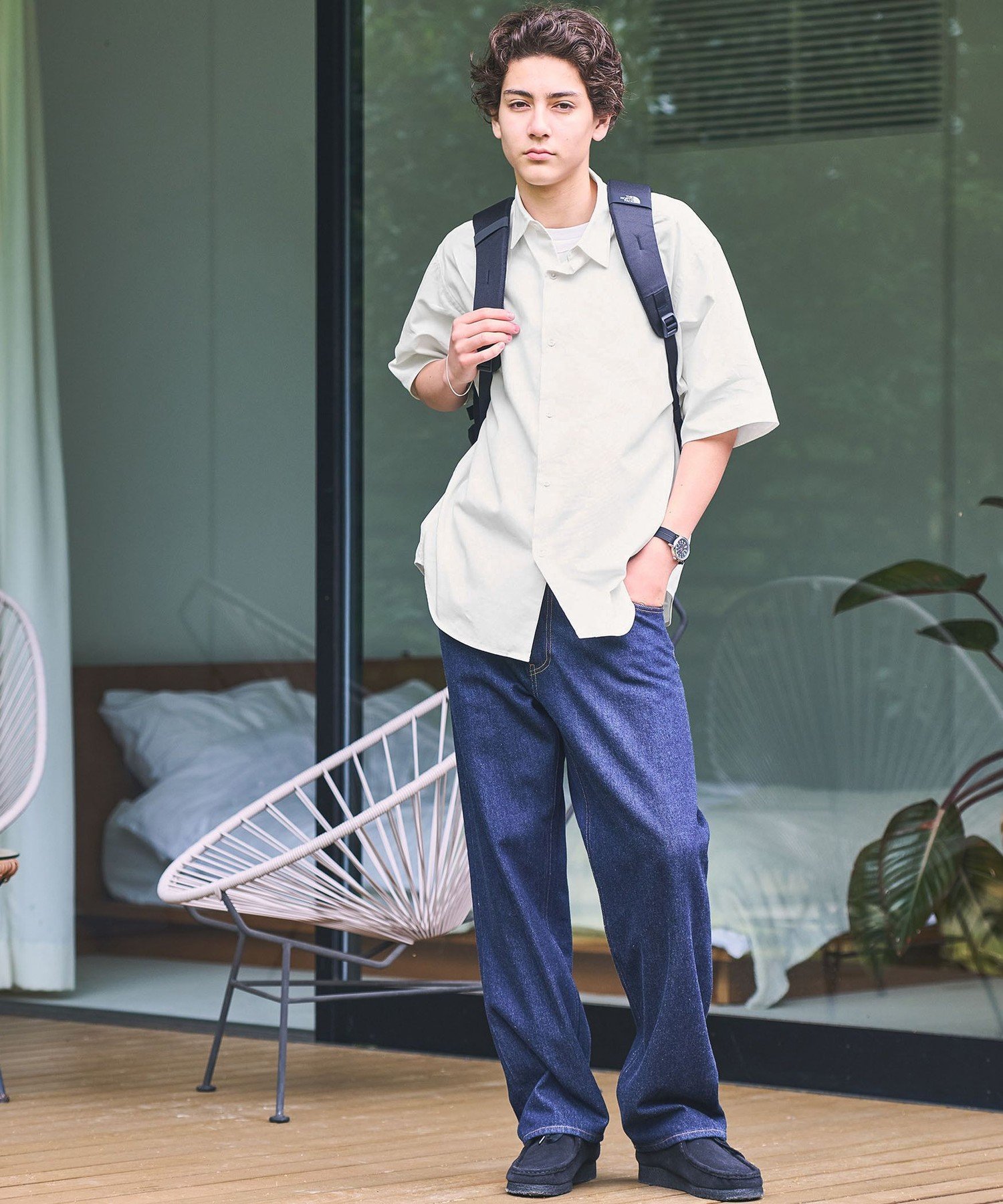 UNITED ARROWS green label relaxing FINE BASIC スビン オックスフォード ジャス...