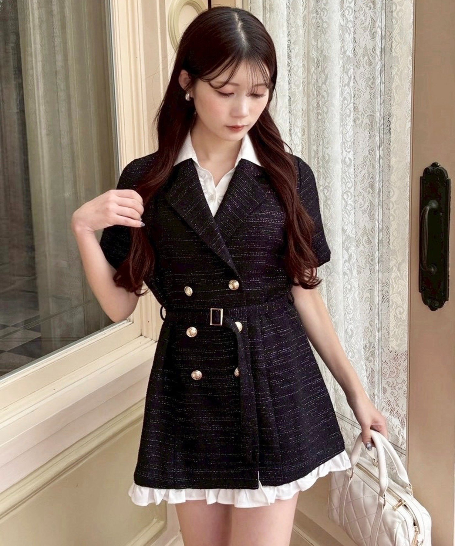 [SALE/10%OFF]one after another NICE CLAUP [ohana 기획] 재킷 미니 원피스 원 애프터 어나더 나이스크랩 인테리어·생활 잡화 그 외의 인테리어·생활 잡화 그레이 블랙[무료우송]