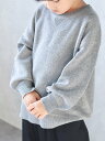 【SALE／31%OFF】CIAOPANIC TYPY 【KIDS】ウォッシャブルスウェットライクニット チャオパニックティピー トップス ニット グレー ホワイト グリーン ブルー ピンク ブラック