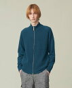 【SALE/30%OFF】J.PRESS 【WEB限定】畔編み フルジップカーディガン ジェイプレス トップス カーディガン グリーン グレー ネイビー【送料無...