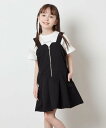 ミキハウス miki HOUSE ジャンパースカート 90 女の子 ベージュ・うさぎ 子供服 ベビー服 キッズ アウトレット ユーズド 【中古】キッズ・ベビー・マタニティ