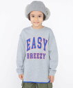 【SALE/30%OFF】SHIPS KIDS SHIPS KIDS:100~130cm / パイピング カレッジ ロゴ スウェット シップス トップス スウェ...