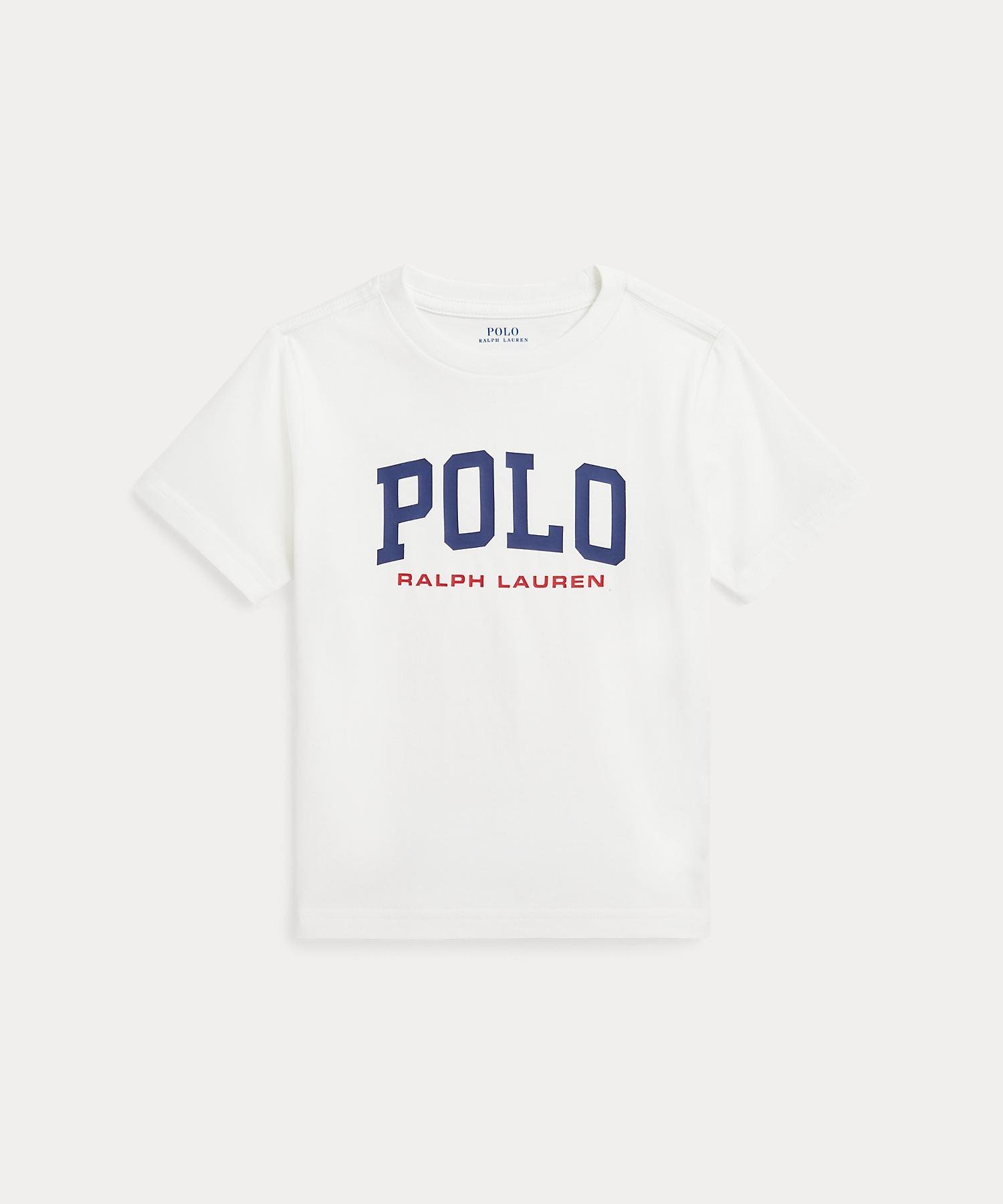 【SALE／50%OFF】POLO RALPH LAUREN (ボーイズ 2才~7才)ロゴ コットン ジャージー Tシャツ ラルフローレン トップス カットソー・Tシャツ ホワイトのサムネイル