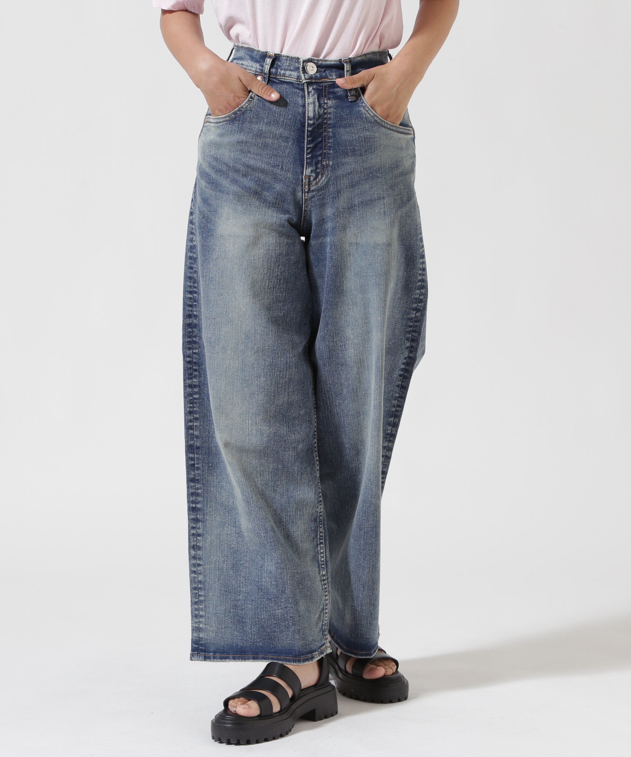 SURT(サート) WIDE DENIM ビーセカンド パンツ ジーンズ・デニムパンツ