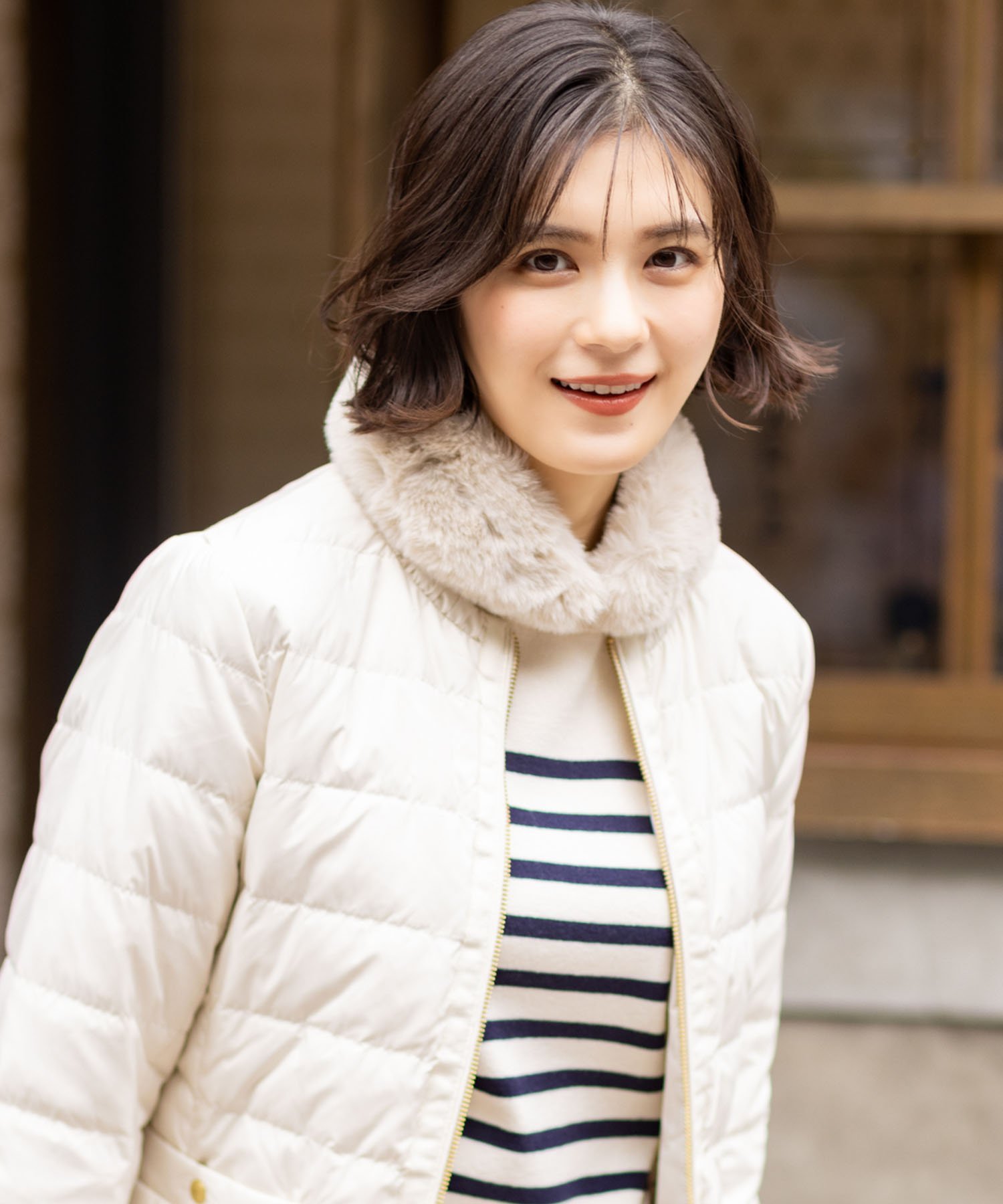 Petit Honfleur ファーティペット プチオンフルール ファッション雑貨 その他のファッション雑貨 ホワ..