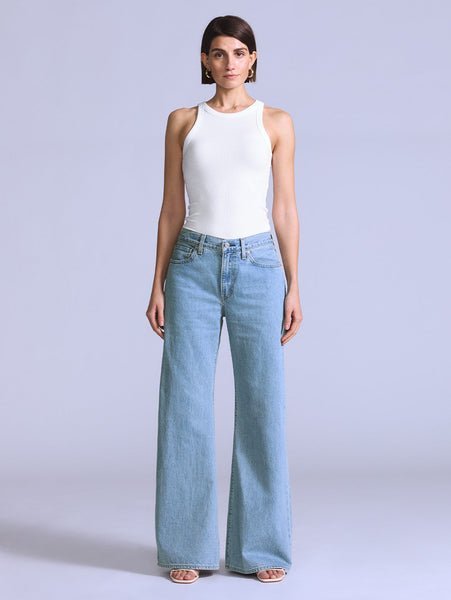 Levi's BLUETAB(TM) CARVE リラックスジーンズ ライトインディゴ リーバイス パンツ ジーンズ・デニムパンツ ネイビー【送料無料】