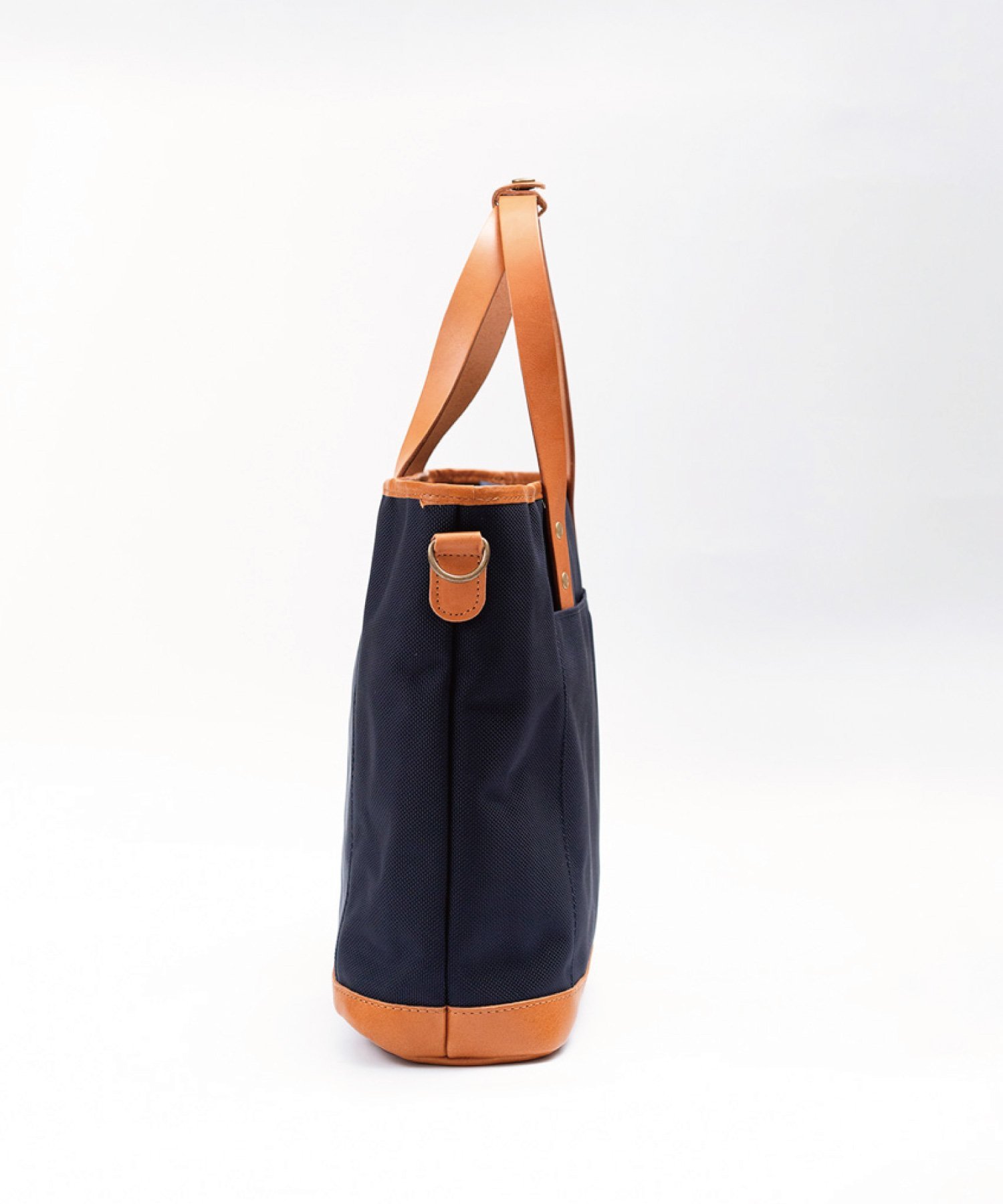 WONDER BAGGAGE 2WAYトートバッグ 大容量 通勤 通学 ショルダー別売り ワンダーバゲージ バッグ トートバッグ ネイビー