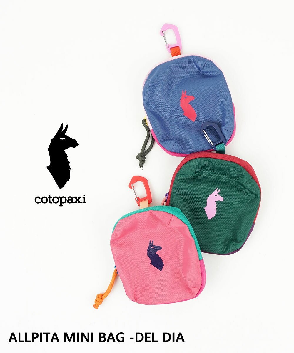 コトパクシ ALLPITA MINI BAG DEL DIA ブルーコムブルー バッグ ショルダーバッグ