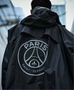 Paris Saint-Germain 【Paris Saint-Germain KiU】別注 WP ULTRA LIGHT DOLMAN PONCHO エディフィス ジャケット アウター ポンチョ ブラック【送料無料】