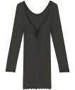 【SALE/20%OFF】AMPHI 【HOTインナー】リブ編み*リボン 長袖 アンフィ インナー・ルームウェア その他のインナー・ルームウェア ブラウン ピン...