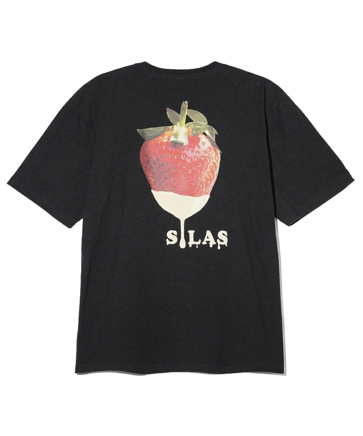 SILAS STRAWBERRY S/S TEE SILAS サイラス トップス カットソー・Tシャツ ブラック ネイビー ホワイト【送料無料】