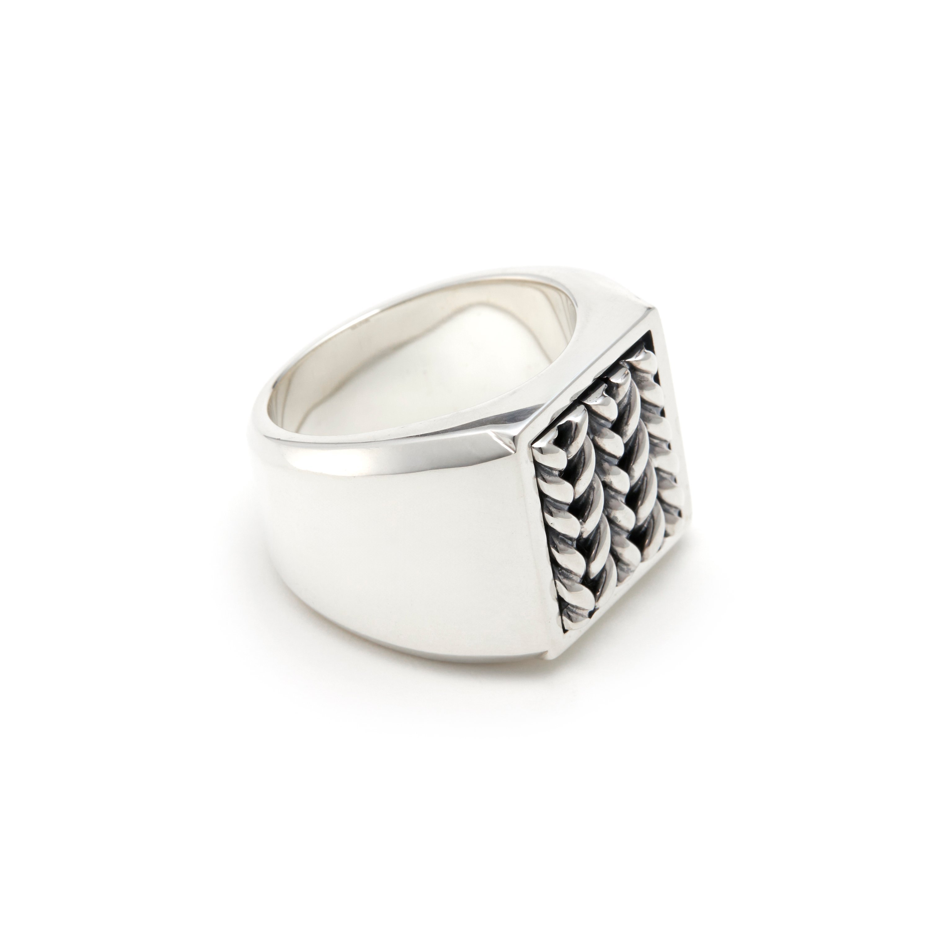 FANTASTIC MAN RING 742 Silver Rope ファンタスティック マン アクセサリー・腕時計 リング・指輪 シルバー【送料無料】