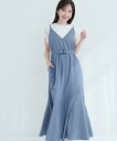 【SALE/70%OFF】natural couture 【WEB限定】前後2WAYフレアヘムキャミワンピース ナチュラルクチュール ワンピース・ドレス その他...