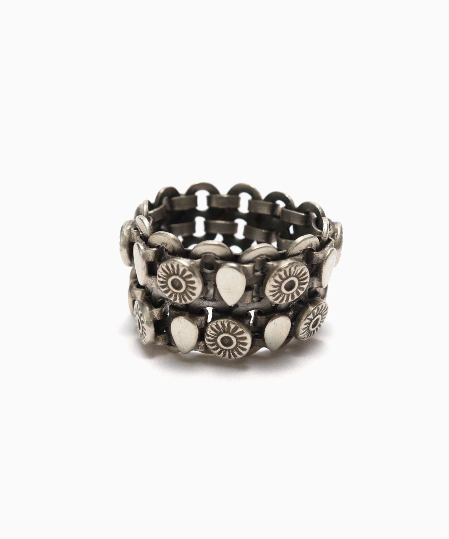 EDIFICE THARU SILVER(タルー シルバー) Double Ring SUN エディフィス アクセサリー・腕時計 リング・指輪 シルバー【送料無料】