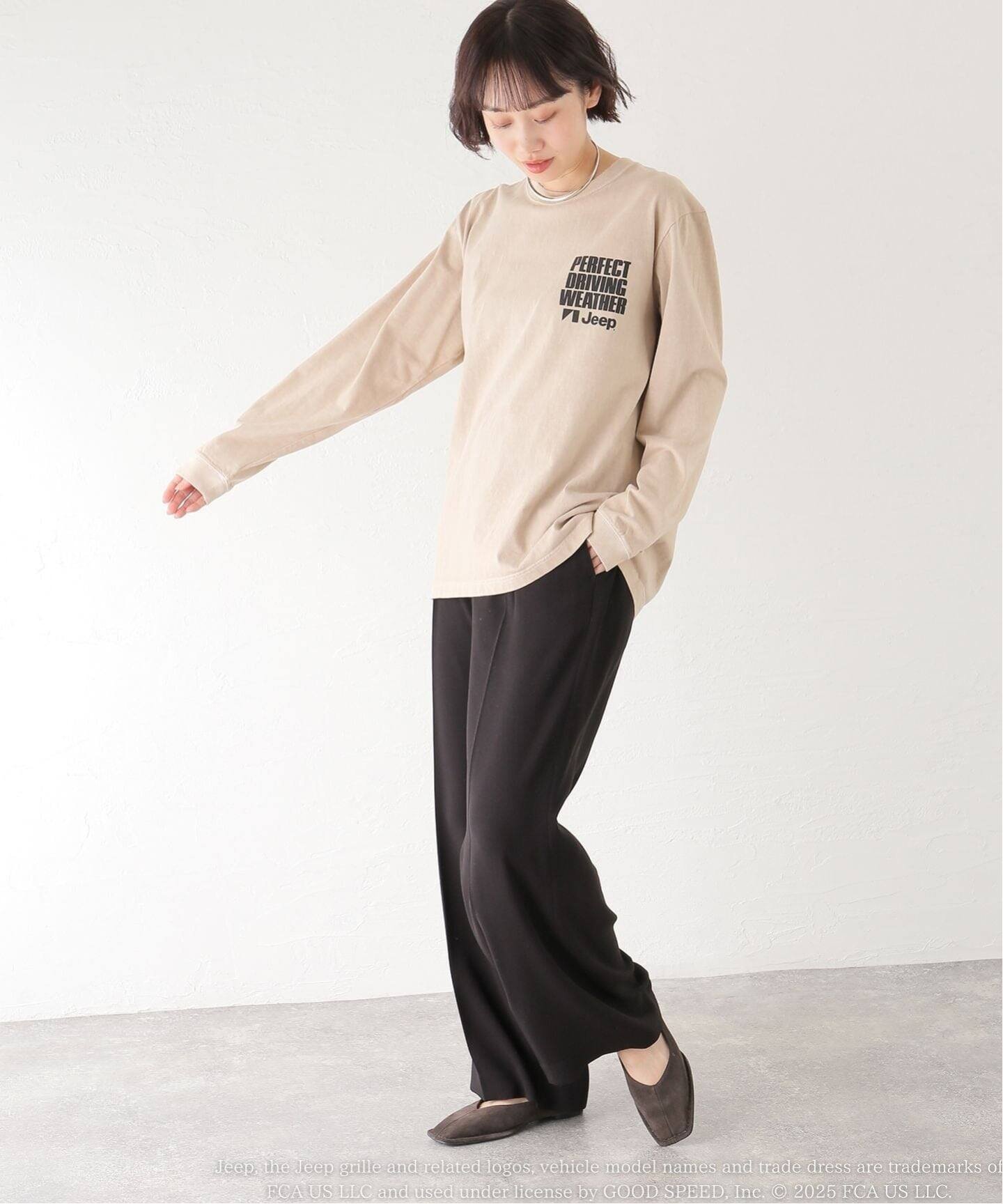 JOURNAL STANDARD L'ESSAGE 【GOOD ROCK SPEED / グッドロックスピード】26JEP001W ロンT ジャーナルスタンダード レサージュ トップス カットソー・Tシャツ ベージュ【送料無料】