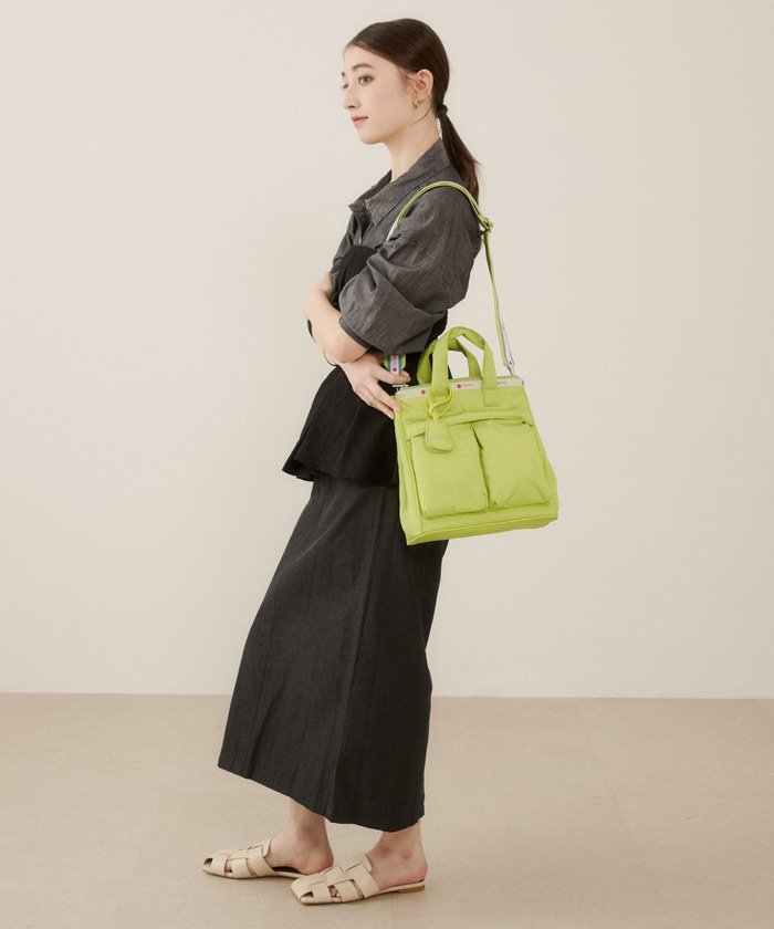 【公式】レスポートサック トートバッグ 2104LE04 LeSportsac レスポートサック バッグ トートバッグ イエロー