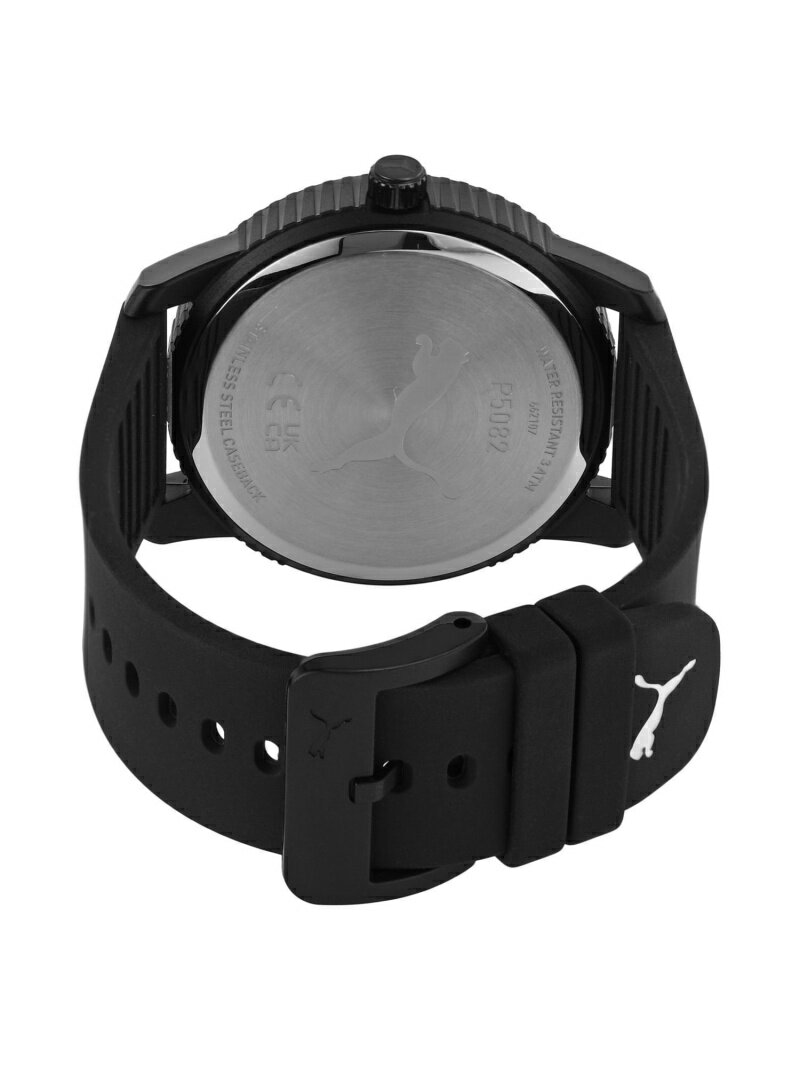 PUMA PUMA/(M)ULTRAFRESH P5082 ウォッチステーションインターナショナル ファッショングッズ 腕時計 ブラック【送料無料】