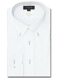 【SALE／10%OFF】TAKA-Q 形態安定 吸水速乾 スタンダードフィット ボタンダウン 長袖 ワイシャツ シャツ ビジネスシャツ yシャツ トップス メンズ タカキュー スーツ・フォーマル Yシャツ・カッターシャツ