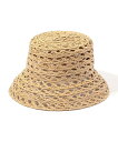 TOMORROWLAND KIJIMA TAKAYUKI RAFFIA HONEYCOMB BRAID BUCKET HAT トゥモローランド 帽子 その他の帽子【送料無料】