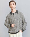 【SALE/70%OFF】BEAUTY&YOUTH UNITED ARROWS ドロップ パターン ニットポロ ユナイテッドアローズ アウトレット トップス ニ...