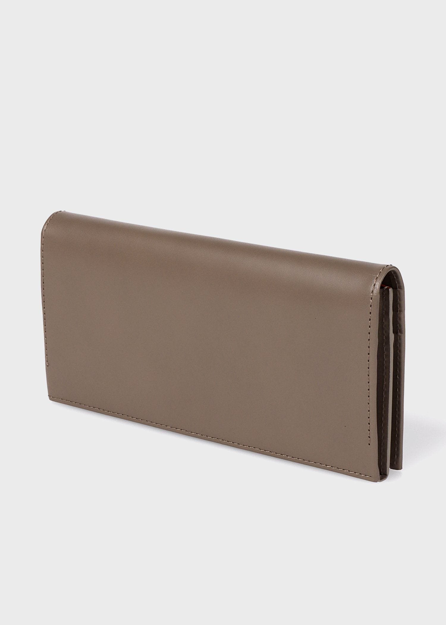 Paul Smith ストライプカラードエッジ 長財布 ポール・スミス 財布・ポーチ・ケース 財布 ベージュ ブラック【送料無料】
