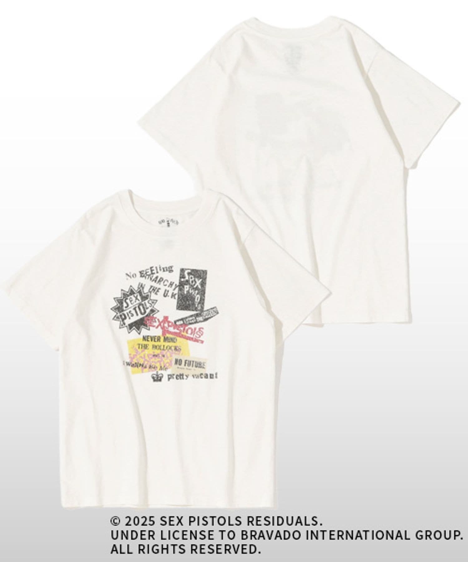PAGEBOY Sex Pistols Tシャツ ページボーイ トップス カットソー・Tシャツ ピンク ブラック