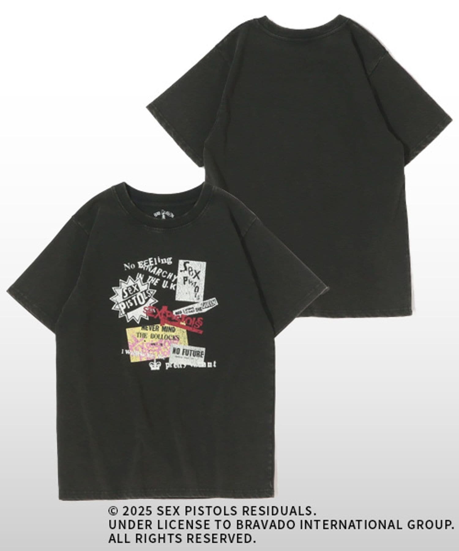 PAGEBOY Sex Pistols Tシャツ ページボーイ トップス カットソー・Tシャツ ピンク ブラック