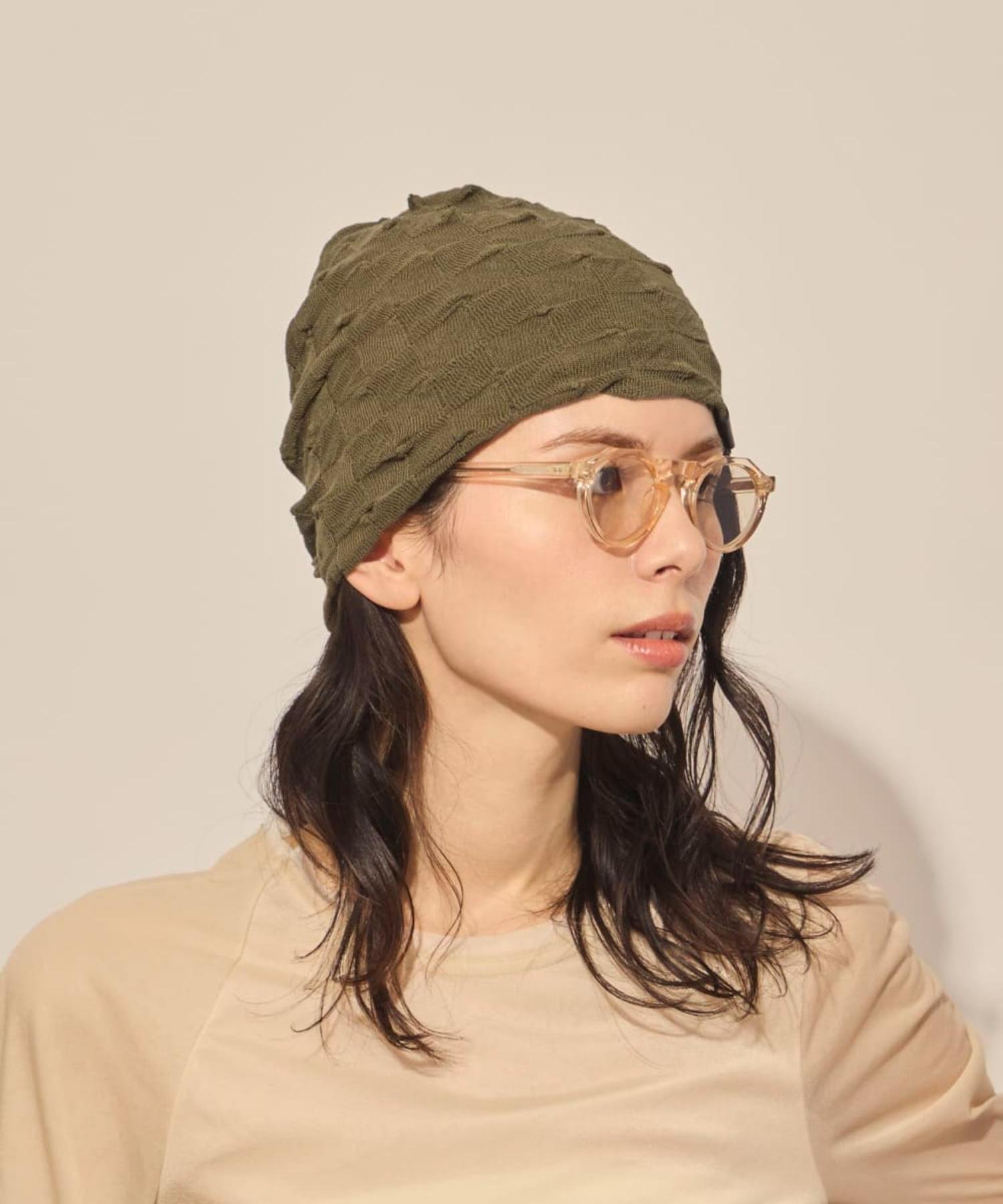 arth Ice Cotton Thorn Beanie / アース オーバーライド 帽子 ニット帽・ビーニー レッド ブラック グリーン