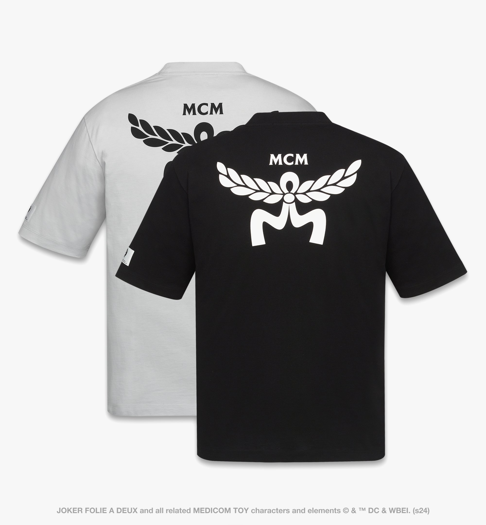MCM MCM X JOKER T-Shirt エムシーエム トップス カットソー・Tシャツ ブラック ホワイト【送料無料】