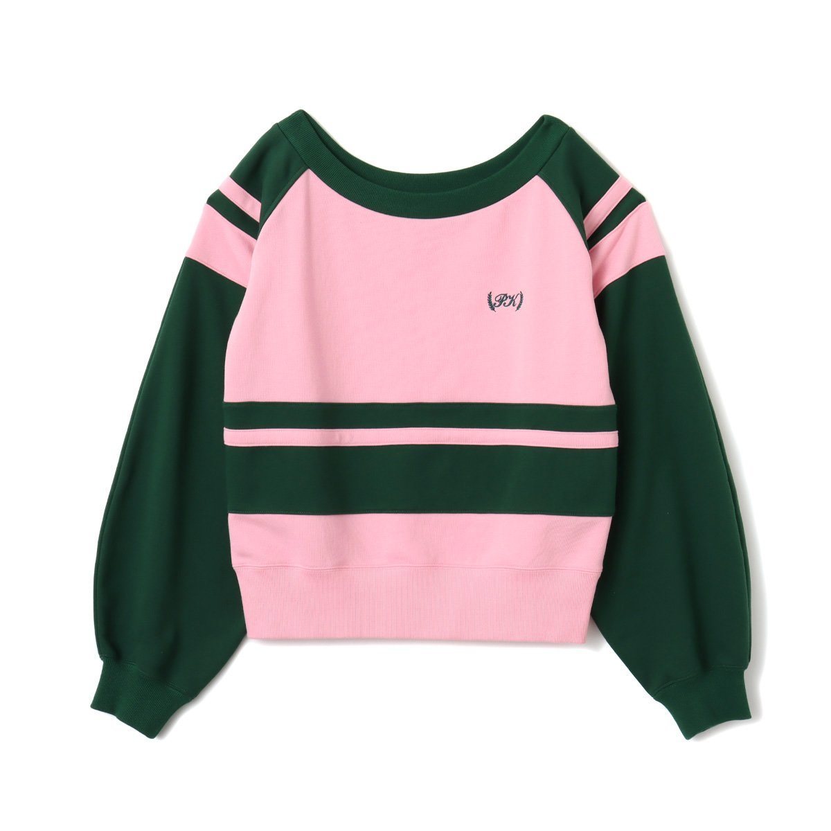 atmos pink atmos pink Bell Sleeves Line Sweatshirt PINK アトモス トップス スウェット・トレーナー ピンク【送料無料】