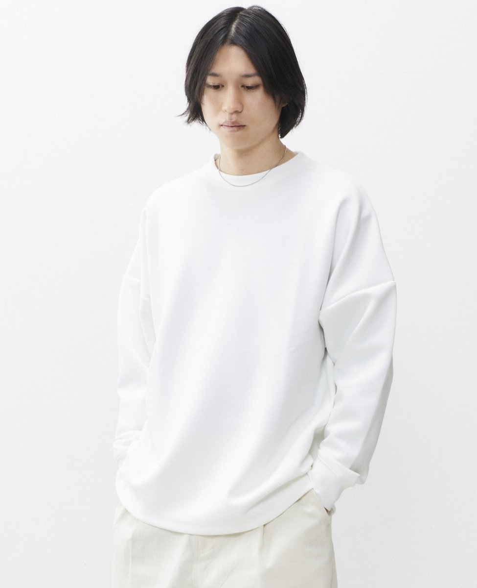 MEN'S MELROSE MASTER FRAME ライトダンボールクルーネックプルオーバー メンズメルローズ トップス カ..