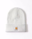 JOURNAL STANDARD CARHARTT WIP ACRYLIC WATCH HAT I020222 1YEXX/1ZDXX ジャーナル スタンダード 帽子 ニット帽・ビーニー ブラウン【送料無料】