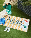 【SALE/21%OFF】POLER 別注 QUICK DRY TOWEL クイック ドライタオル フリークスストア スポーツ・アウトドア用品 アウトドア・レジャー・キャンプ用品 ブルー オレンジ