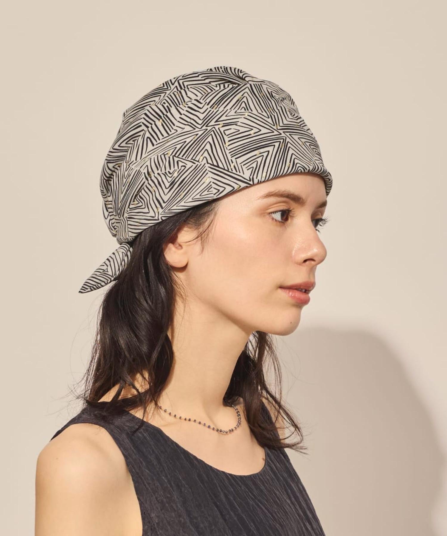 arth arth Gold Glitter Head Wrap / アース オーバーライド ヘアアクセサリー カチューシャ・ヘアバンド ブラック イエロー【送料無料】