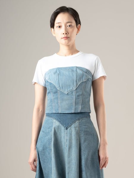 Levi's BLUETAB(TM) ROPER ビスチェ リーバイス トップス ベスト・ジレ ネイビー【送料無料】