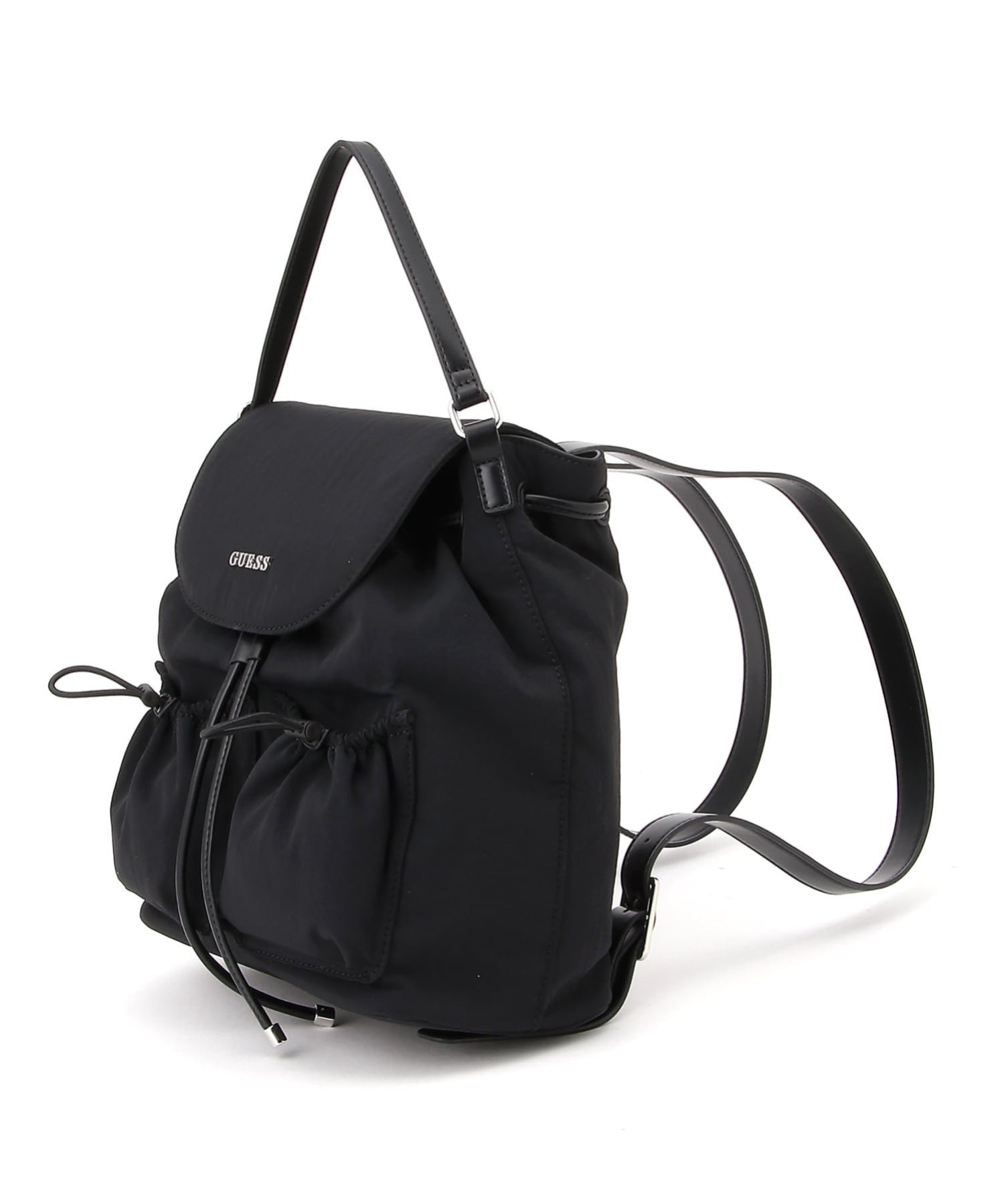 GUESS/(W)SAGE Flap Backpack バックパック リュック ゲス バッグ リュック・バックパック ベージュ ブラック