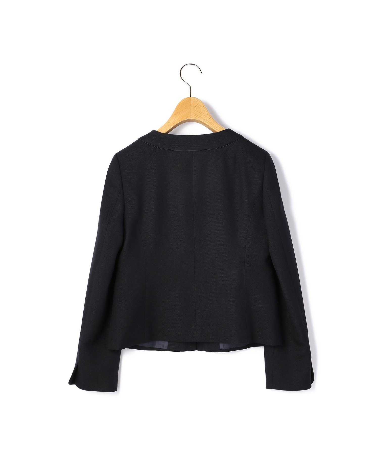 KEITH 【50size~】バーズアイ ノーカラージャケット キース ジャケット・アウター テーラードジャケット・ブレザー グレー ネイビー