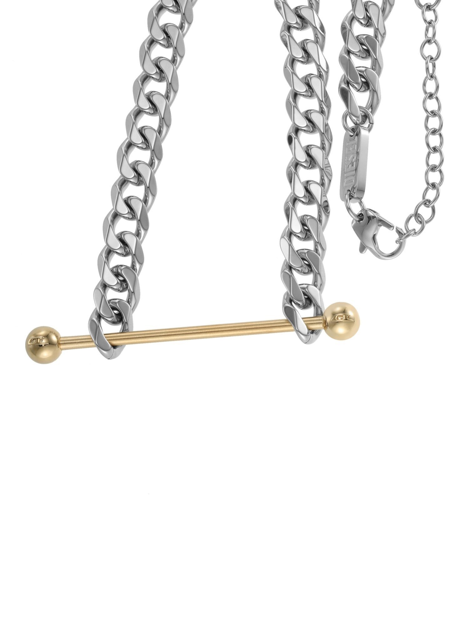 【SALE／10%OFF】DIESEL ディーゼル アクセサリー メンズ ネックレス DX1408931 ウォッチステーションインターナショナル アクセサリー・腕時計 ネックレス シルバー【送料無料】
