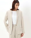 【SALE/20%OFF】COMME CA 【セットアップ対応】ドライトリアセクロス ジャケット コムサ ジャケット・アウター テーラードジャケット・ブレザー ...