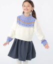 【SALE/50%OFF】SHIPS KIDS SHIPS KIDS:100~130cm / <手洗い可能> ノルディック レイヤード ワンピース シップス ワ...