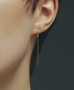 les bon bon les bon bon/K18 elisabeth pierce BOB535 セットアップセブン アクセサリー・腕時計 ピアス ゴール...