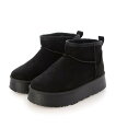 【SALE/30%OFF】ing 【WEB限定】ボリュームソールムートンブーツ モード・エ・ジャコモ×イング シューズ・靴 ブーツ ブラウン グレー【送料無料】