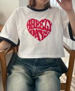 WEGO LADY'S リンガーショートT ウィゴー トップス カットソー・Tシャツ ブラック ホワイト